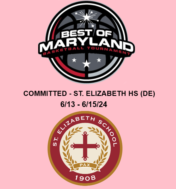 The Best of Maryland Basketball Tournament is a many year premier
girls high school scholastic event and one of the top recruiting summer tournaments in the USA.

Welcome ST. ELIZABETH - DE