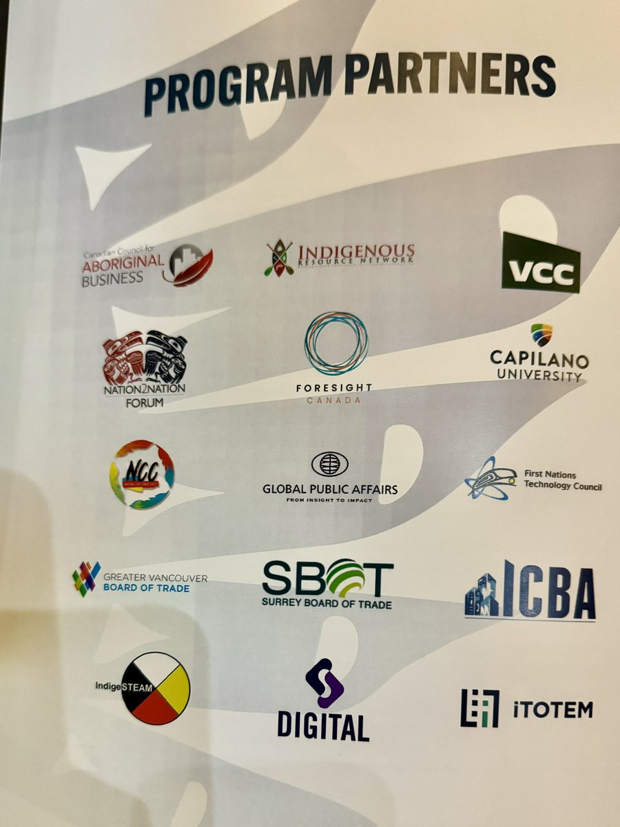 INDIGENOUS FOCUS
Awesome to see Melanie Mark, Stewart Muirs and Andrew George at last week's Indigenous Partnership Success Showcase Conference last week. An amazing and productive conference. Surrey Board of Trade is a proud sponsor

<a href="/SBofT/">SurreyBoardofTrade</a> <a href="/IPSSevent/">Indigenous Partnerships Success Showcase</a>