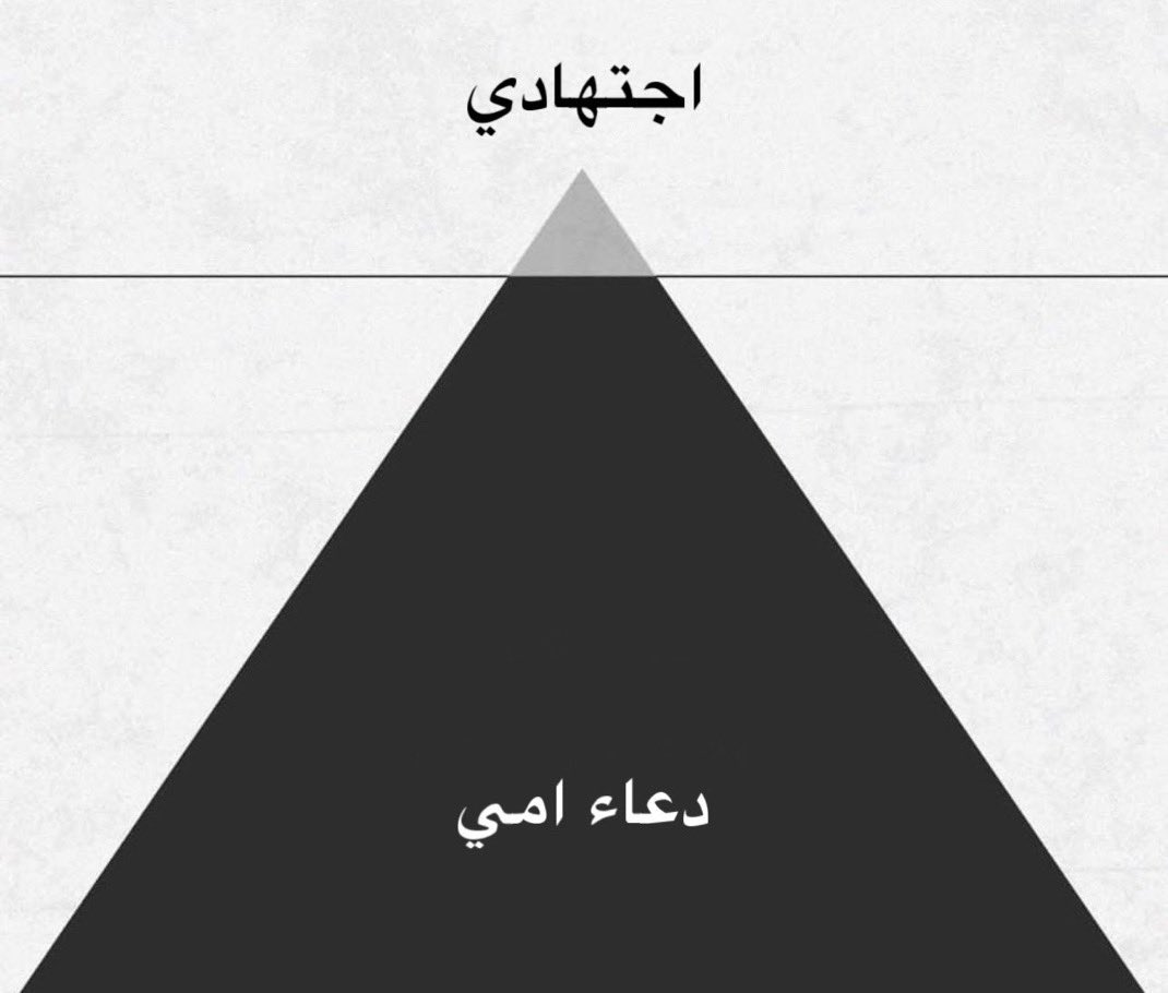"فجِئتُ مُدَرَّعًا بـدُعاءِ أُمِّي..
دعاءُ الأُمِّ ينفعُ في الحروبِ!"