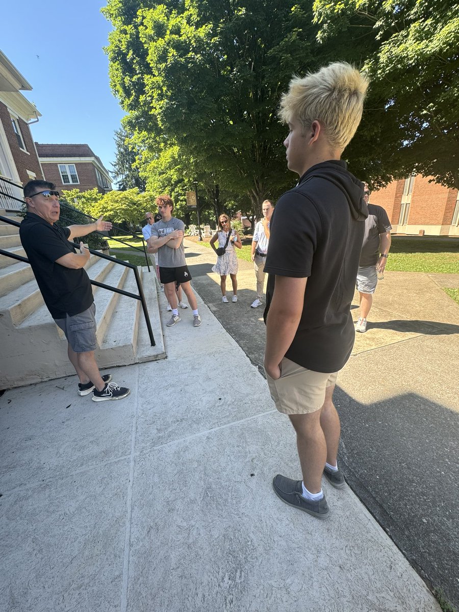 Had a great visit to <a href="/FerrumBsbll/">Ferrum College Baseball</a> today! Big thanks to Coach Shafner for showing us around the campus and facilities. We learned so much about the program and their exciting future move to Division 2 sports! 🐾⚾️
 #FerrumBaseball #Panthers