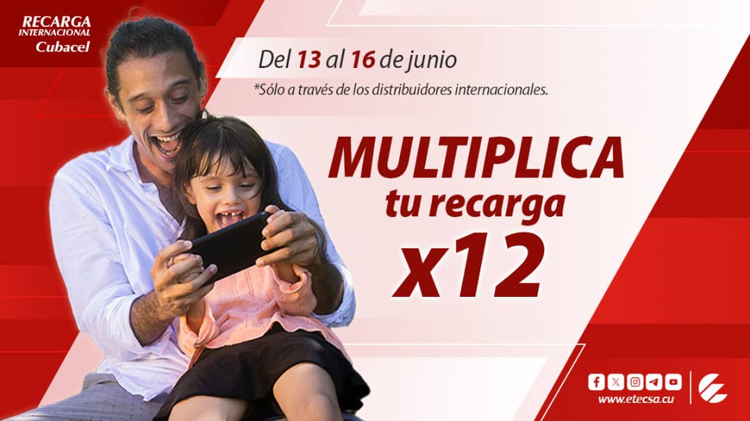 #RecargaInternacional