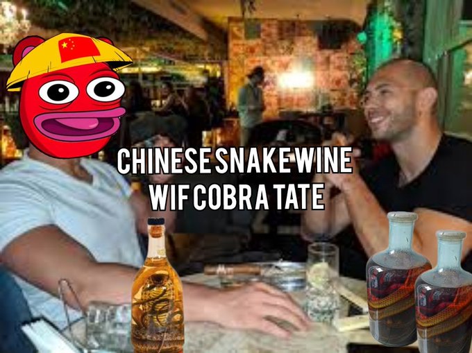 <a href="/Cobratate/">Andrew Tate</a> Cobra wine for u?

Ganbei

<a href="/chrettonbase/">Chinese Brett | $CHRETT</a> $chrett
