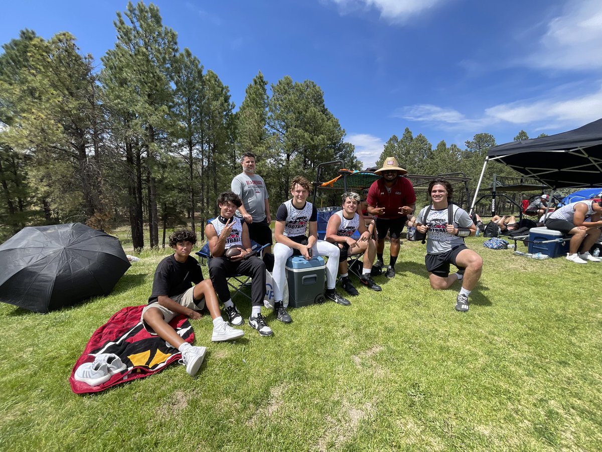 SimonLopez__'s tweet photo. Had a blast competing at NAU this past weekend! Went 5-1 on the day and fell short in the quarterfinals. Love competing with my guys!! @CoachEndersRMHS @RedMtnFootball @BMcdaniel28 @JUSTCHILLY @NAU_Football @azc_obert @AZHSFB https://t.co/vsjiqSey9Z