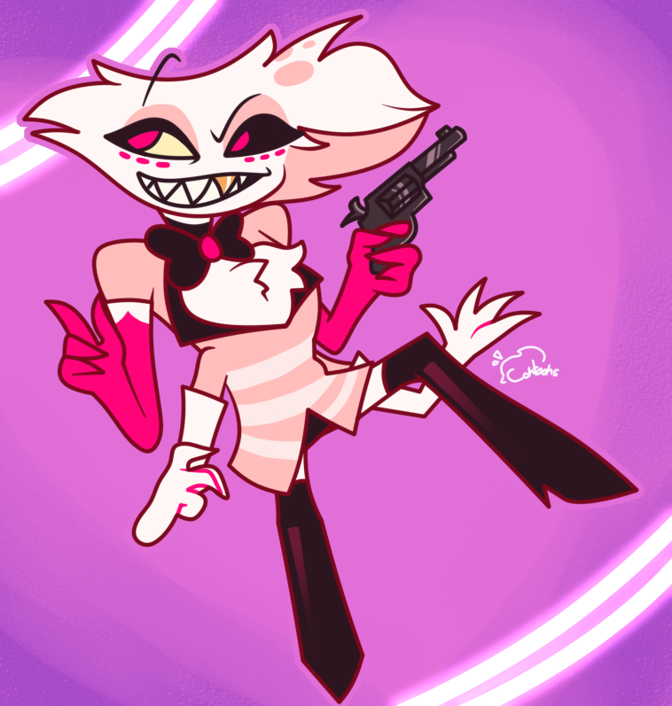 ContoonsYT's tweet photo. That one FUCKING character people like. #angeldast #hazbintwt #hazbinhotel https://t.co/xSdT4ImSEn
