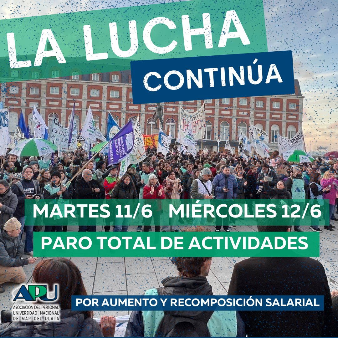 Asociación del Personal de la UNMdP tweet media