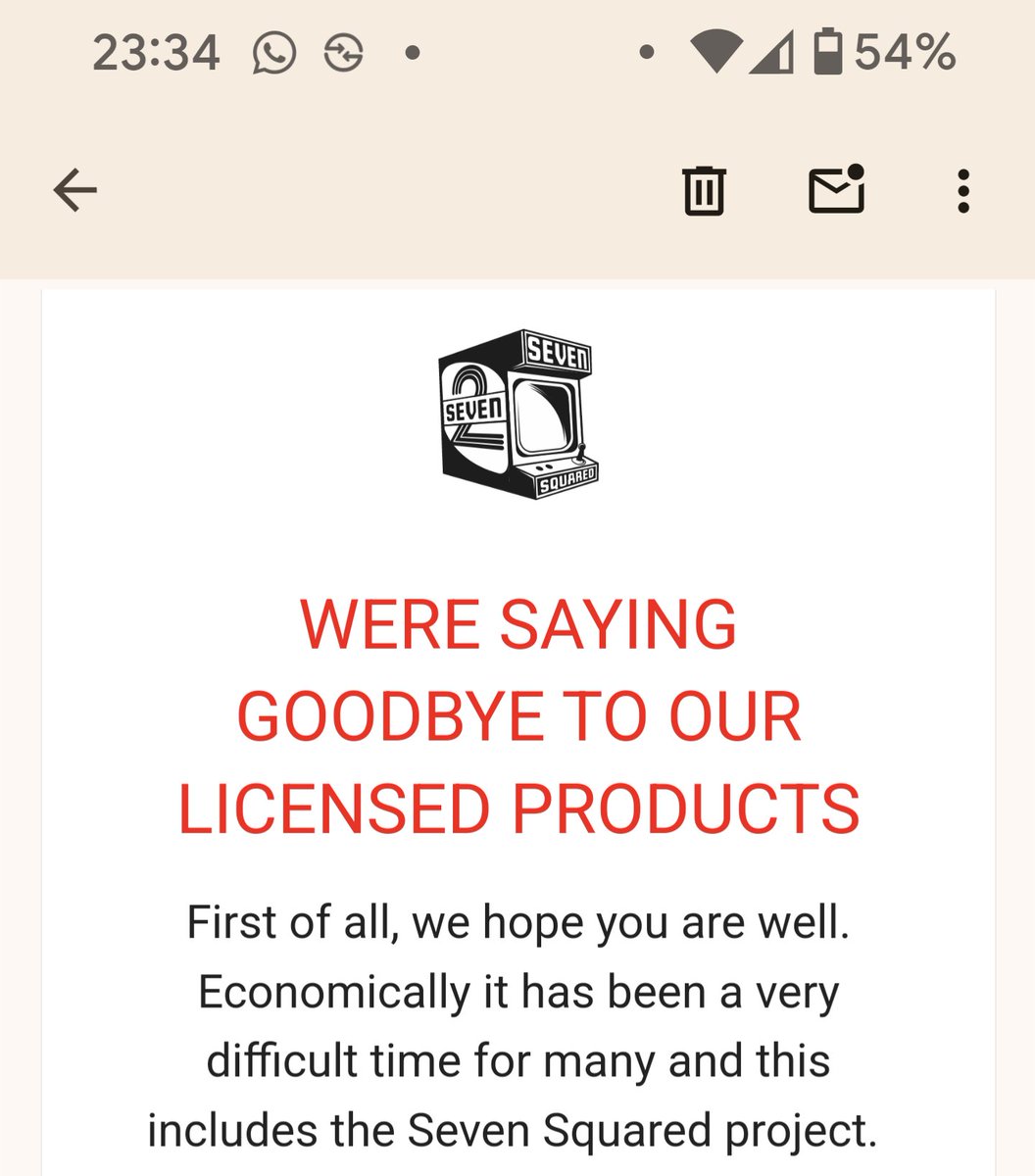 theretrobyte's tweet image. So sad to read @SquaredSeven won&apos;t be doing their licenced apparel moving forward, I got a few of their hoodies and the quality was always top notch 😔