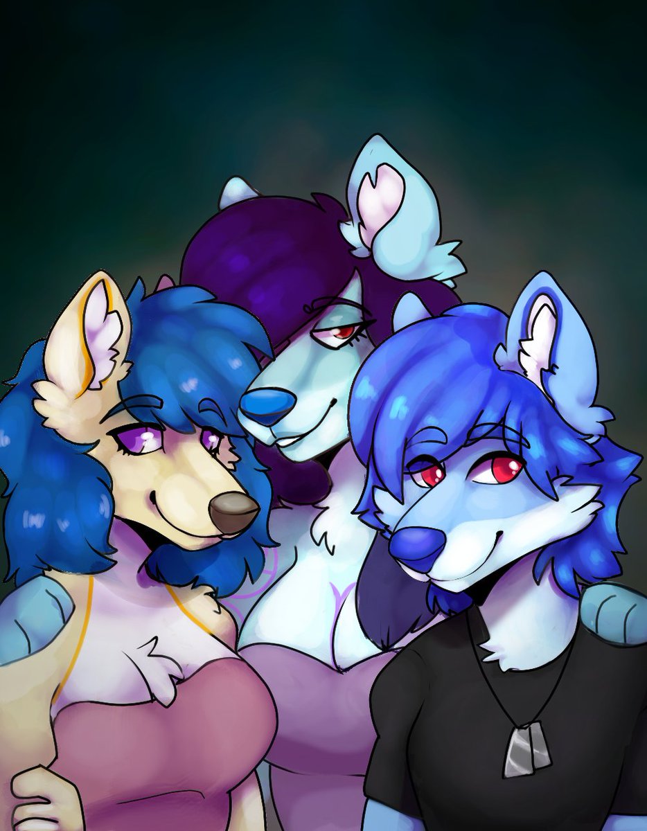 LizzytheL's tweet photo. Family portrait <3 #commissio https://t.co/k70t0MYvqz
