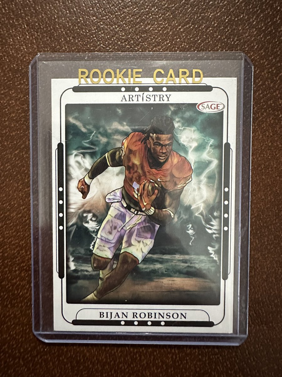 I’ve just hit my 500th follower so let’s do another giveaway! 🚨🚨🚨

Bijan Robinson Sage Artistry Card🔥

Just Follow, Like, and RT to enter ✅

Winner will be picked 06/12 at 6pm🫡
