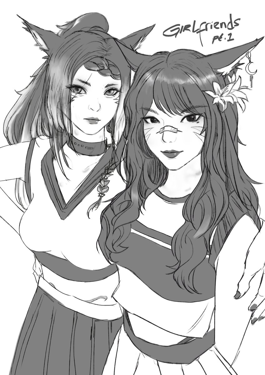 ShiinaOnlyFangs's tweet photo. I don't think I need to tell anyone who's familiar with me or Shiina how special I consider her relationship with @ManaMorii to be. These two are everything to me. They rescued me from a bad place, and getting to write and spitball ideas with my best friend never fails to make -- https://t.co/0nMm4FvYRG