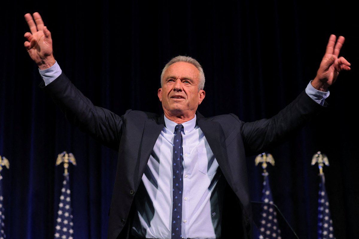 MAHA_PAC's tweet photo. RFK Jr. is in a better place to win now than any Independent candidate in the past 100 years and is up against two of the most unpopular candidates in history. 

Funny enough, he is even significantly better on many issues that Biden and Trump's voter base actually care about. 

Once this becomes clear to them, as it already has to some, I don't think it is crazy to believe many of them will jump ship and we see another Kennedy in the Whitehouse.