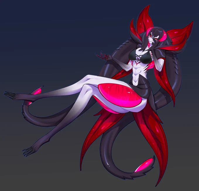 Akasha's out for blood! commission for   