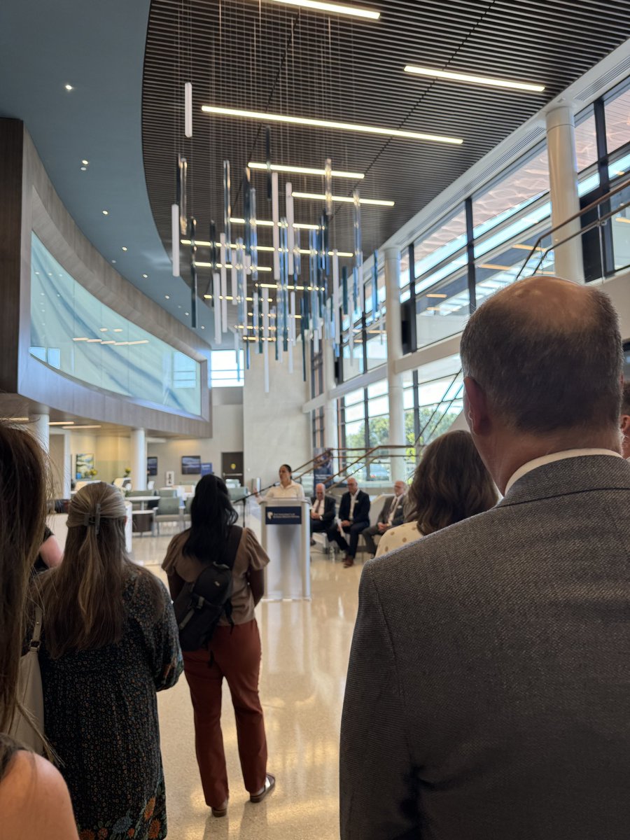 tcolathe's tweet photo. We attended the ribbon cutting for the new University of Kansas Health System campus in Southeast Olathe. It was an amazing facility! https://t.co/m1OzyTpXdW
