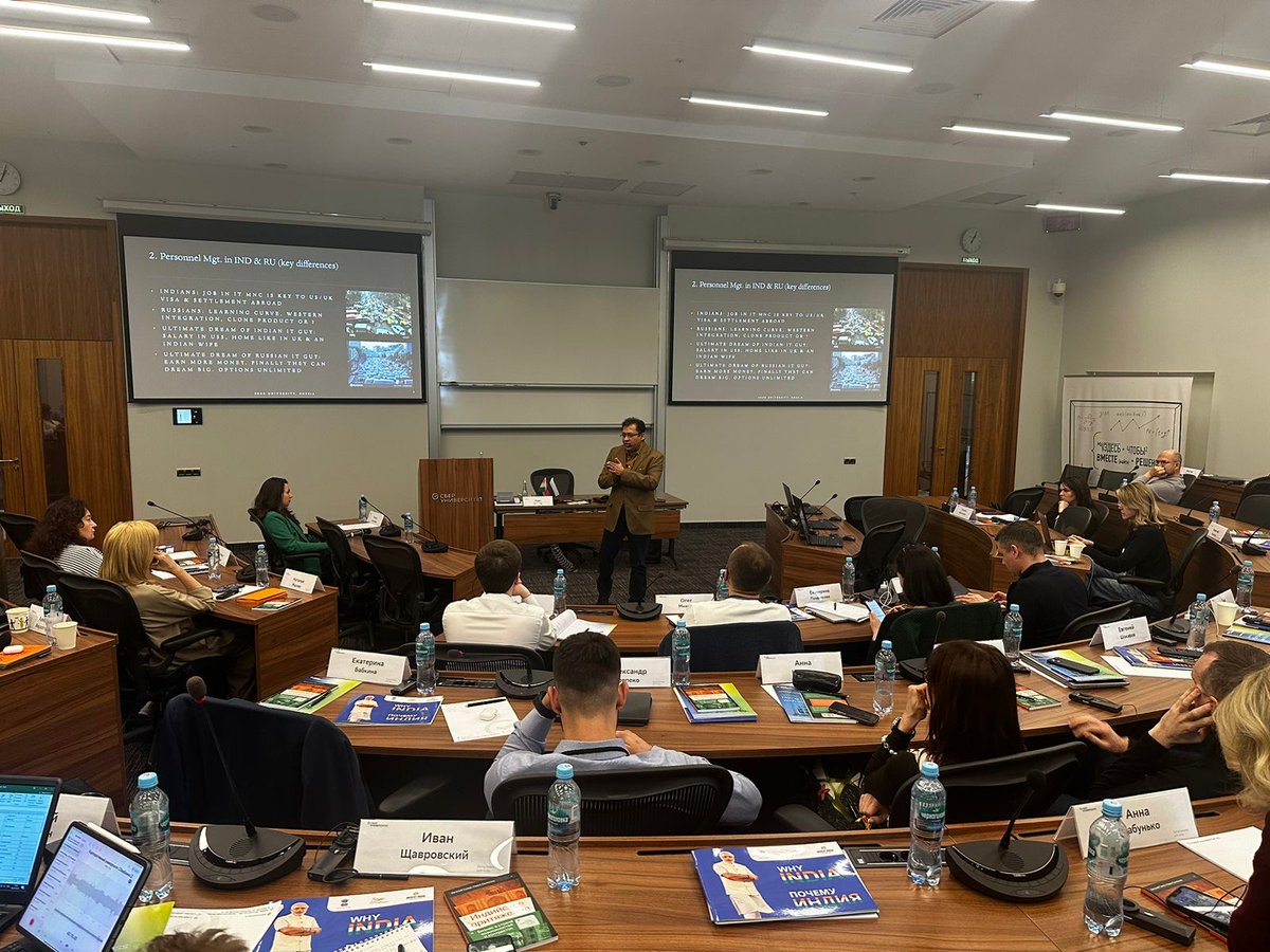 rav_sachdeva's tweet photo. Keynote speaker @ Round Table Working Group “Science &amp; Education” AI in education and business" at the International Forum "PETERSBURG DIALOG" on 20.05.24 in Abu-Dhabi, UAE. 

And...

My IT session @ Sber University, Moscow in Apr' 24.

https://t.co/znvbslQAC7 https://t.co/49cNPkZUtl