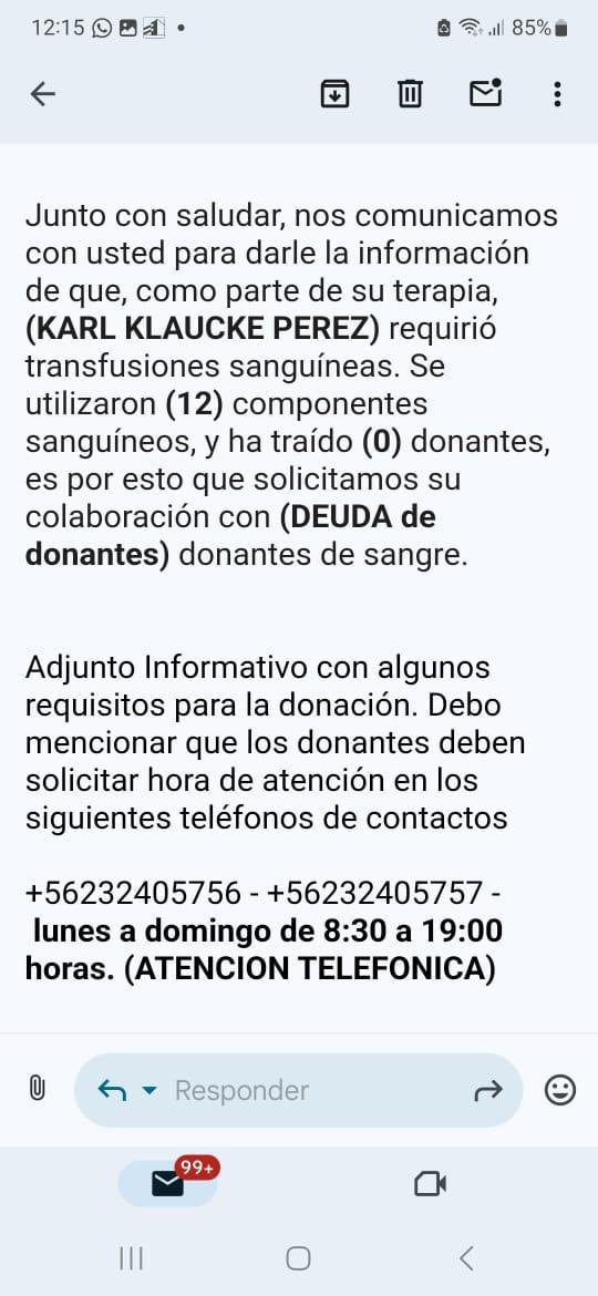 Se agradece a quienes pueden colaborar donando y compartiendo