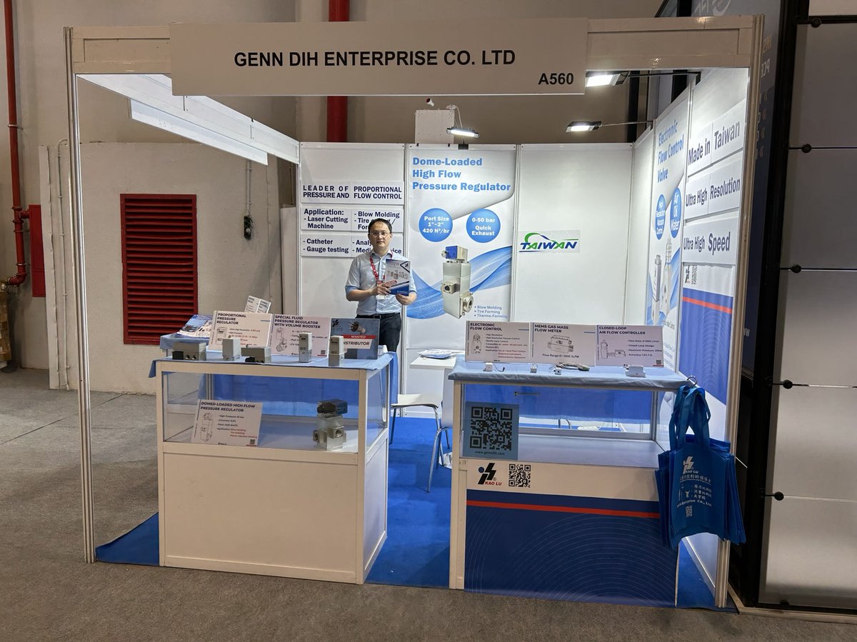 genndih's tweet photo. 【2024 WIN EURASIA】
KaoLu joined WIN EURASIA on 6/5 to 6/8.
WIN EURASIA is the largest manufacturing industry fair in Eurasia!
We hope to let more customers in Turkey to know KaoLu's Proportional Valves! 😉
We're looking for distributors in Turkey ❗
Please contact us for more! https://t.co/n4vfCNzkqz