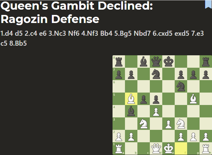 nakam32jp's tweet photo. @mahjongQuiz @nakam32 @GOLD_OIL @gihuboy @market_press @sto_bot @Okazaki_Ryosuke 5⃣1⃣ #Queen's #Gambit #Declined: #Ragozin #Defense
1.#d4 #d5 2.#c4 #e6 3.#Nc3 #Nf6 4.#Nf3 #Bb4 5.#Bg5 #Nbd7 6.#cxd5 #exd5 7.#e3 #c5 8.#Bb5
♟ #チェス ♟
😇 #100面指し に #挑戦
😇 #多面指し https://t.co/ZZWBOmEi9O