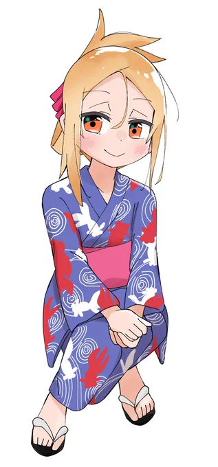 なんか浴衣を描きたくなったので 