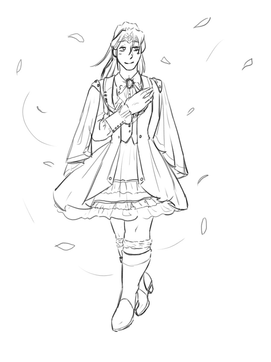 furnobyl's tweet photo. This outfit had military nobility vibes imo
#kykiske https://t.co/iZJbxuYLou
