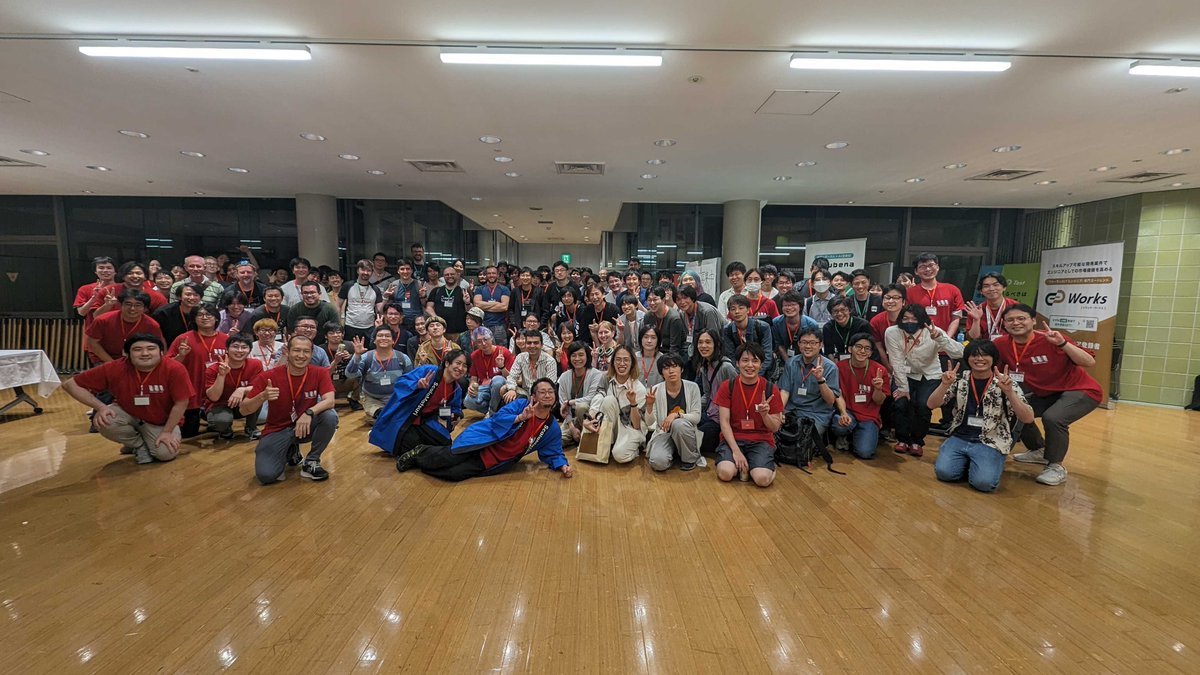 Thank you all!
This is a group photo taken at the after-party on Saturday.