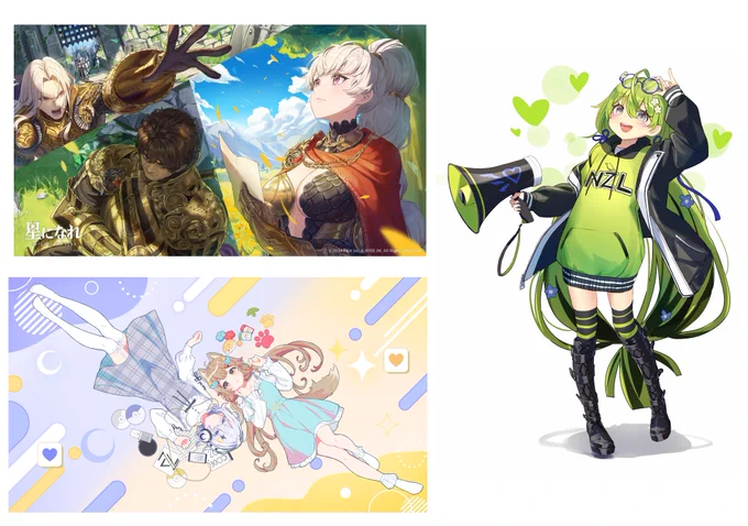 Thank you for giving me this opportunity. I am good at expressing a character's own personality and design appeal in a way that is easier to convey! Vgen: Skeb: portfolio: