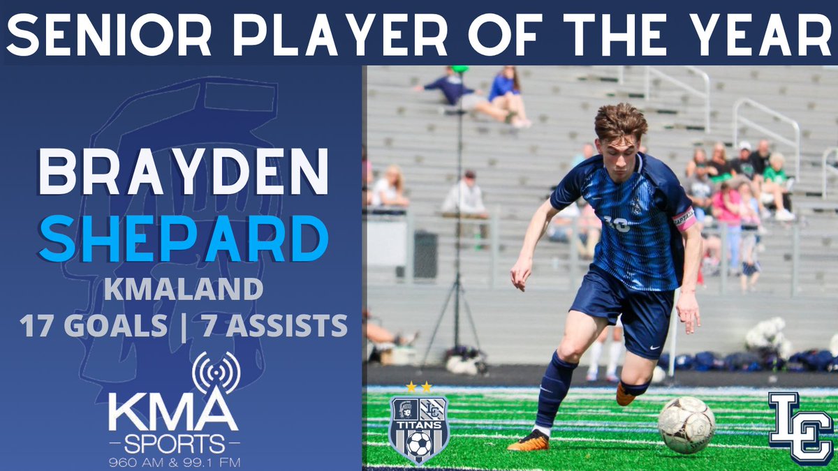 Congratulations <a href="/bray_shepard/">Brayden Shepard</a> for being selected KMLAND Senior of the Year!