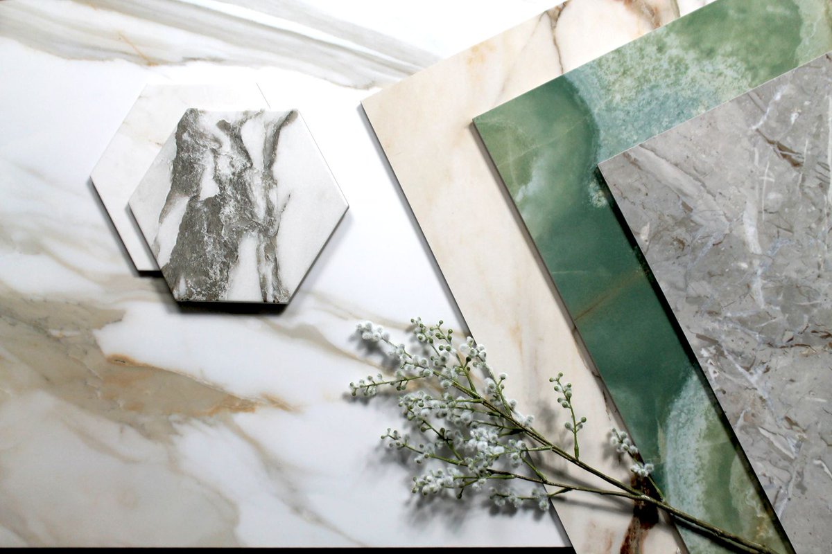 Marble is a look that transcends across both timeless classics to more modern interpretations.

Whether you're seeking the timeless charm or bold veining, our range offers a diverse selection to enhance the overall ambiance of the space.

View Now: ow.ly/nGzn50SbPeV