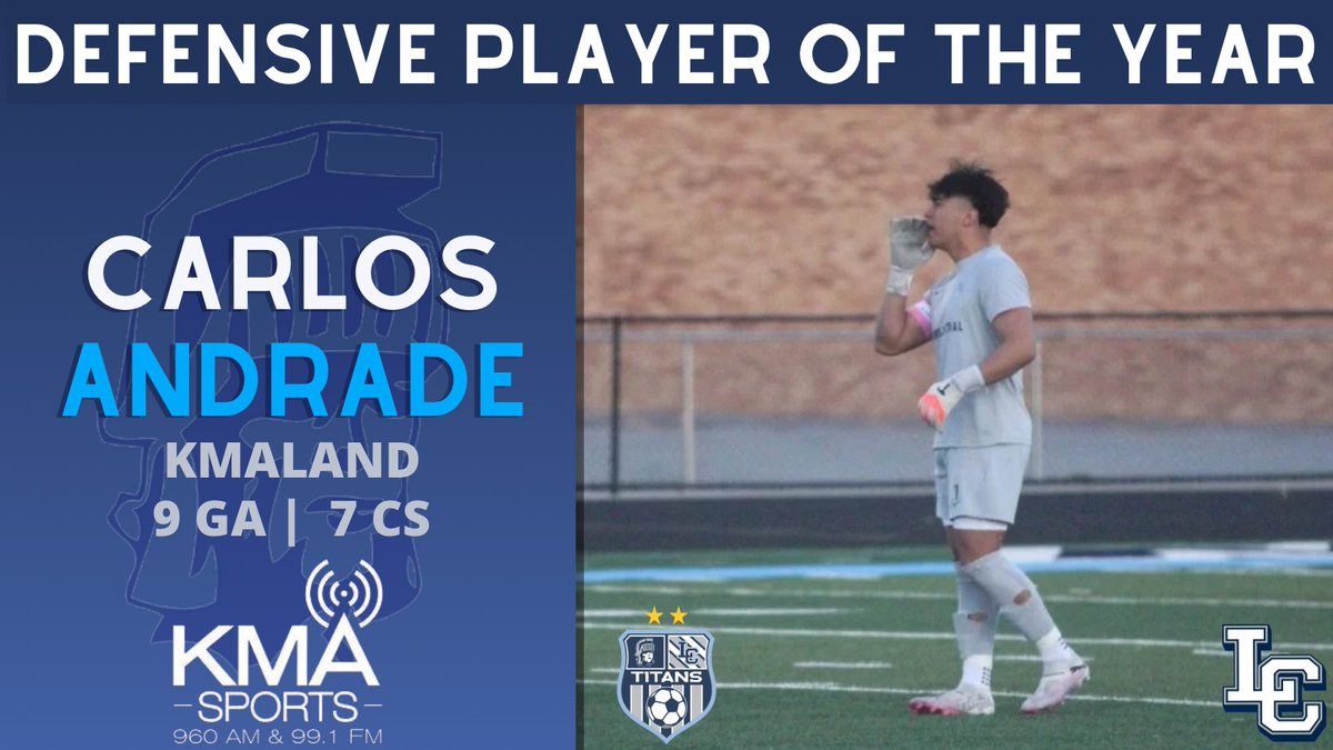LCBOYSSOCCER1's tweet photo. Congratulations @litosandrade for being selected KMLAND Defensive Player of the Year &amp; GK of the Year! https://t.co/4fzXHm43AR