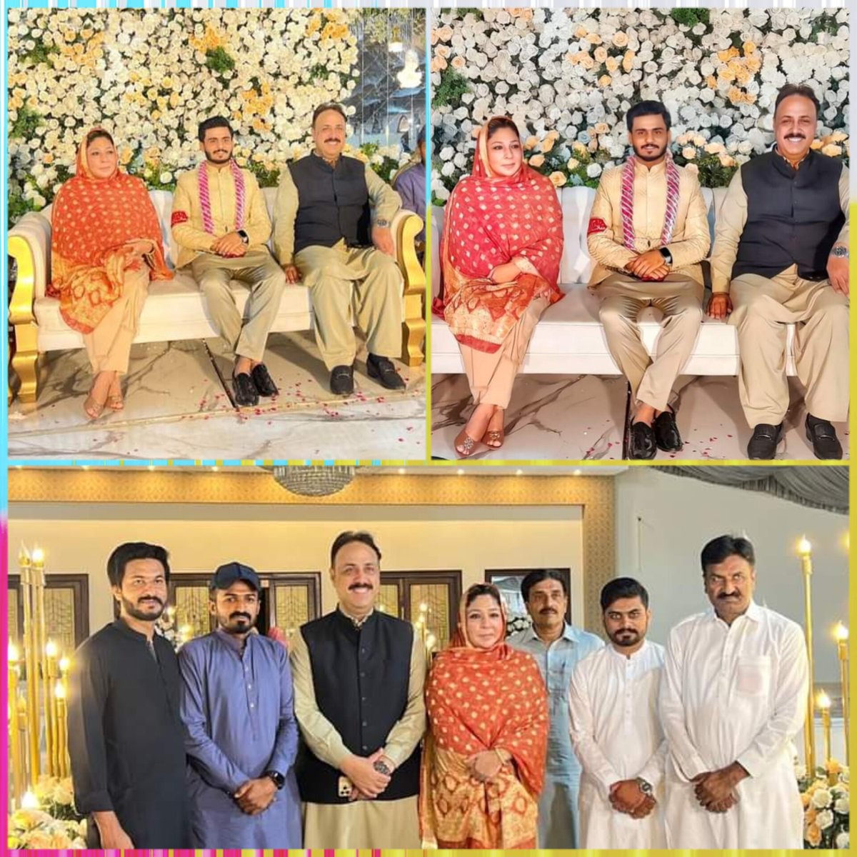 #NA142
سا ہیوال ڈویژن کا فخر 
سا ہیوال کی بیٹی 
سربراہ لودھی گروپ 
<a href="/AyeshaArshadKh2/">Ayesha Arshad Khan Lodhi</a>
کی چوہدری عظیم 
(الائیڈ فارمیسی 97/6R والے) کی رسم نکاح کی تقریب میں شرکت
محترمہ نے  دلہا اور دلہن کے لئے دعاؤں اور نیک تمناؤں کا اظہار کیا