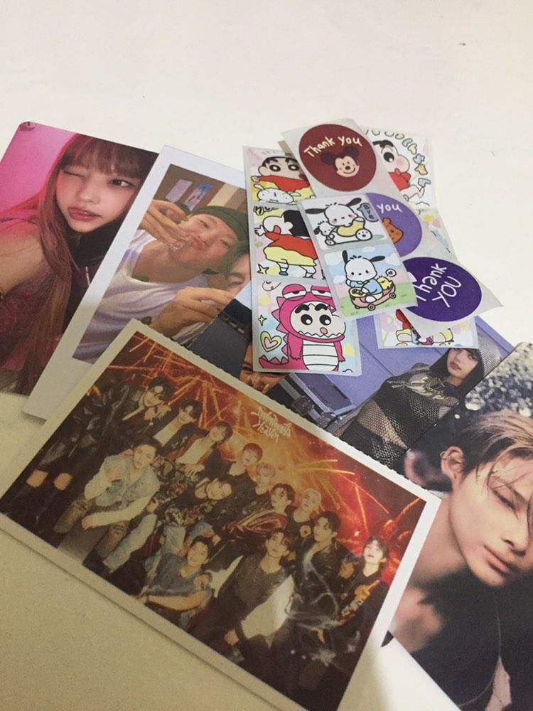 naomieoi's tweet photo. : ¨·.·¨ :
‌ ` ·.  Love mail

💌 . . . Haerin wink 
Thank you so mu- 
@seokdiaryz !! my babie arrived safely :) thank you sa freebies ! 

#thxseokdiaryz https://t.co/7woe0p6ynD