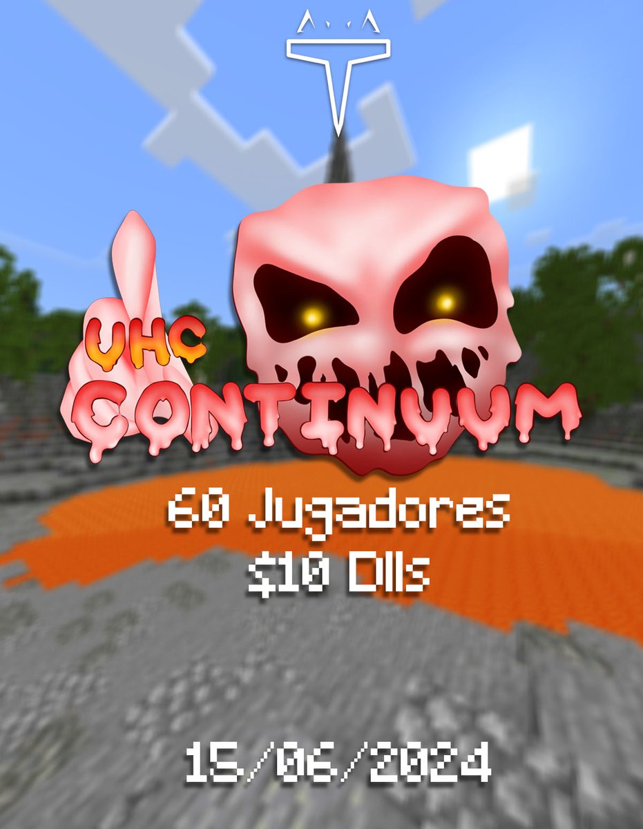 ---UHC CONTINUUM---

💀60 JUGADORES
💰10 DLLS
🏕️MINECRAFT BEDROCK
🗓️15/06/2024

☠️FORMULARIO☠️
docs.google.com/forms/d/e/1FAI…