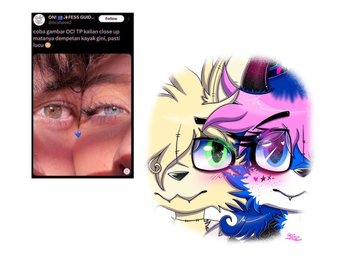 Kiwiryx's tweet photo. @StephenDolfell 🎶💛💙🌟
#furry #furryart #furryartwork #art #oc #ilustration #digitallart #gift https://t.co/xwqUZLg7eQ