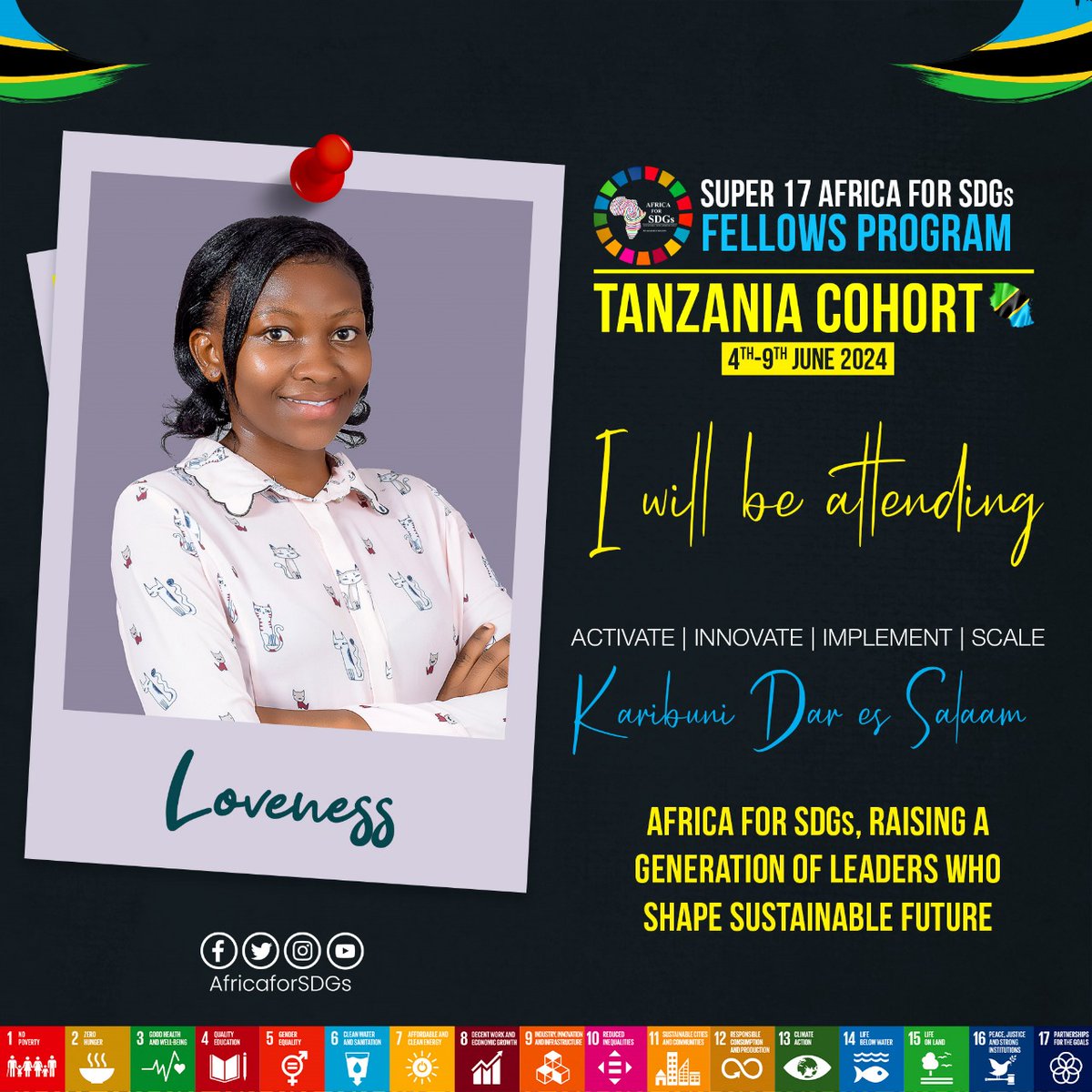 We are thrilled to share our wonderful experience participating in the Africa for SDGs Fellowship🎉. This program allowed us to delve deeply into the 17 Sustainable Development Goals (SDGs), from SDG 1: No Poverty to SDG 17: Partnership for the Goals. The fellowship provided