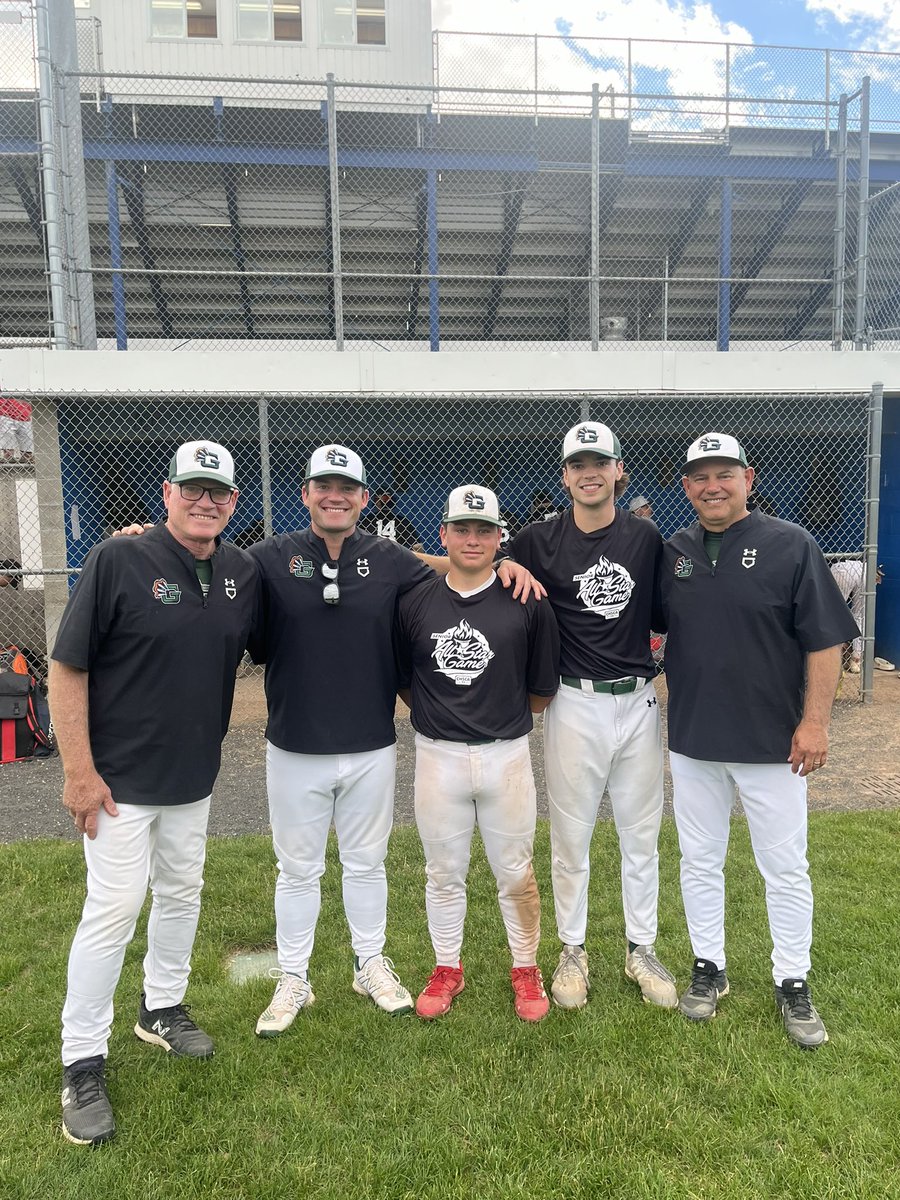Proud to have co captains Mike Buccaro &amp; Bryce Meder represent the Grizzlies one last time in the 2024 CHSCA Senior All Star game. #ctbase