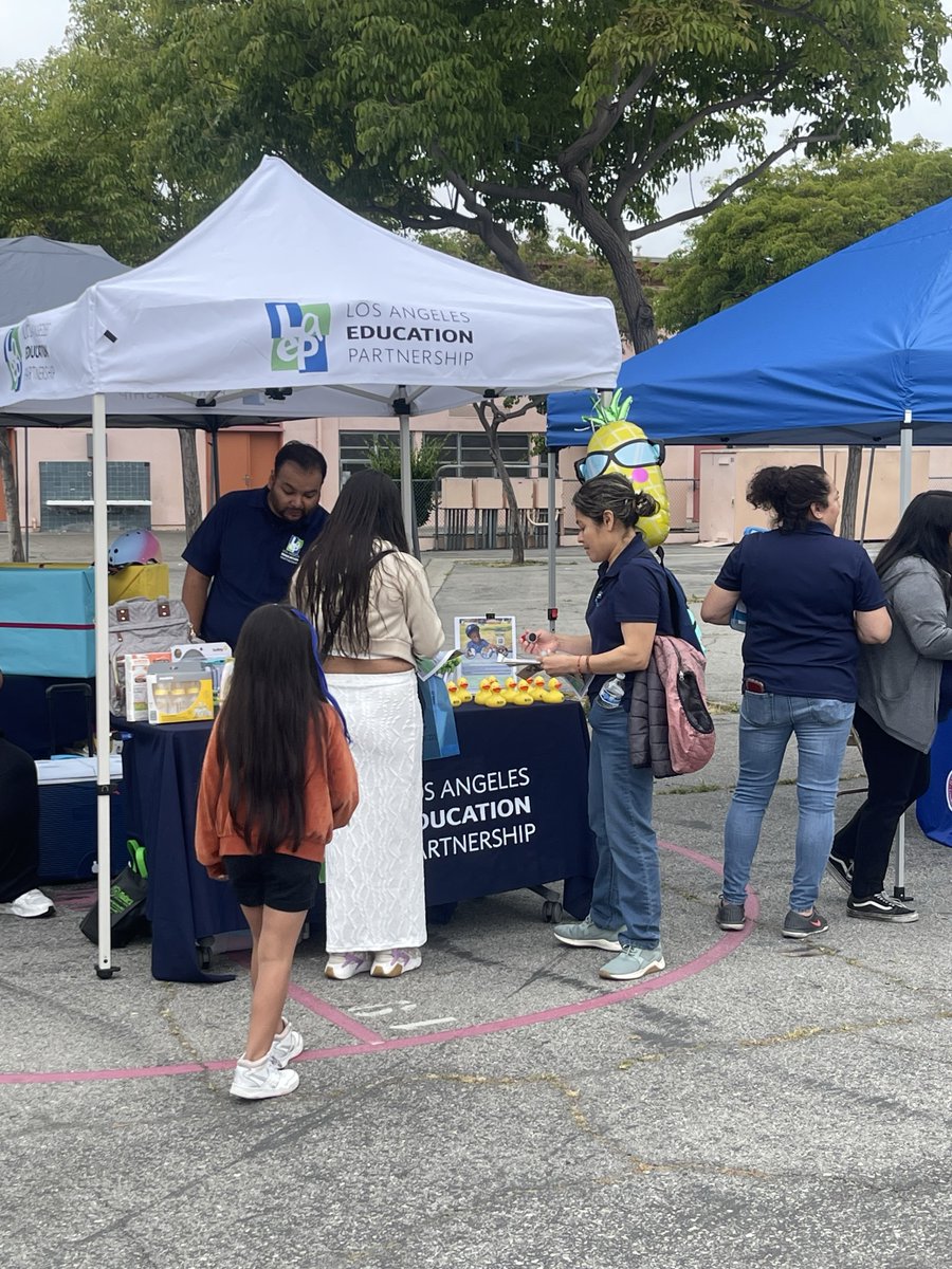 Our ECE team spent Saturday at the Miramonte Elementary Community Resource Fair where we connected families with tools for success and even heard from the school’s band! #partnerwithlaep