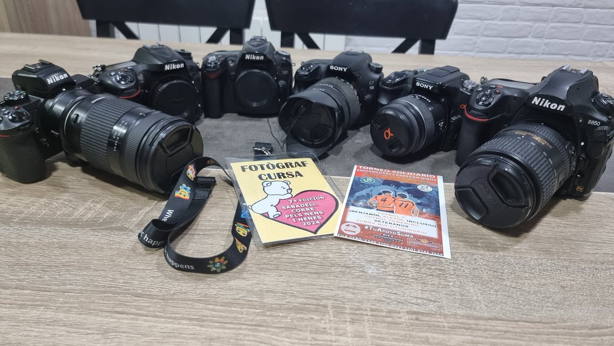 Menudo fin de semana nos espera.
Sábado 15/06 Torneo Solidario <a href="/ASolidariaERN/">Asociación Solidaria Enfermedades Raras en Niños</a>  y el Domingo 16/06 la 7 Cursa Sabadell Corre Pels Nens I Nenes. 
¡¡Os esperamos a todos/as.!!