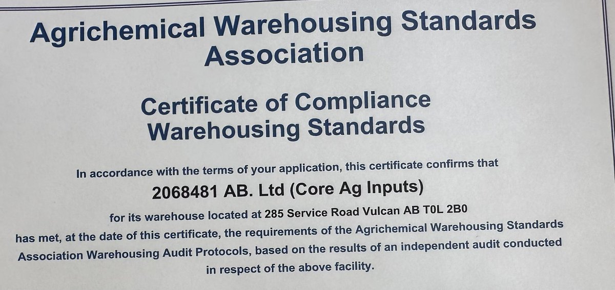 CORE Ag - Vulcan tweet media