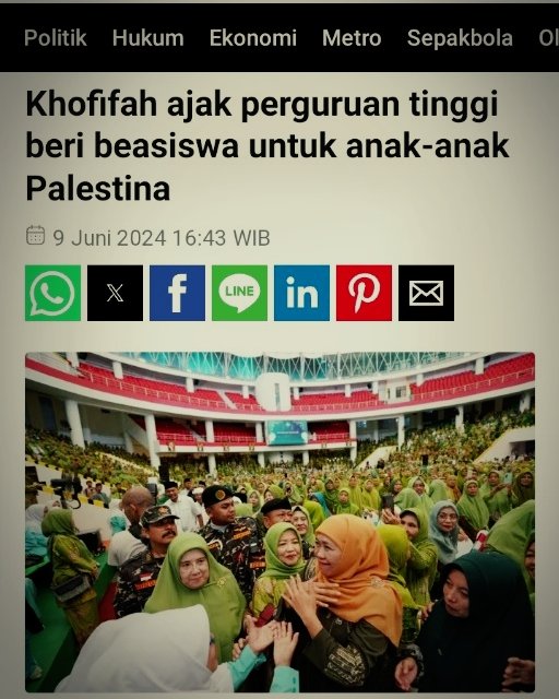 🇮🇩RJS Rajasonang🇮🇩 (@rustamgultom2) on Twitter photo Anak-anak Dinegeri ini gk Prihatin melihatnya ya ibu..?
Sebenarnya Negara kita ini siapanya Palestina iya..?
<a href="/DPR_RI/">DPR RI</a> <a href="/FraksiPKB/">Fraksi PKB DPR RI</a> <a href="/JatimPemprov/">Pemprov Jawa Timur</a> <a href="/jokowi/">Joko Widodo</a> <a href="/KhofifahIP/">Khofifah Indar Parawansa</a> <a href="/prabowo/">Prabowo Subianto</a> <a href="/BEMFEBUI/">BEM FEB UI</a> <a href="/BEMFISIPUI/">BEM FISIP UI</a> Anak-anak Dinegeri ini gk Prihatin melihatnya ya ibu..?
Sebenarnya Negara kita ini siapanya Palestina iya..?
<a href="/DPR_RI/">DPR RI</a> <a href="/FraksiPKB/">Fraksi PKB DPR RI</a> <a href="/JatimPemprov/">Pemprov Jawa Timur</a> <a href="/jokowi/">Joko Widodo</a> <a href="/KhofifahIP/">Khofifah Indar Parawansa</a> <a href="/prabowo/">Prabowo Subianto</a> <a href="/BEMFEBUI/">BEM FEB UI</a> <a href="/BEMFISIPUI/">BEM FISIP UI</a>
