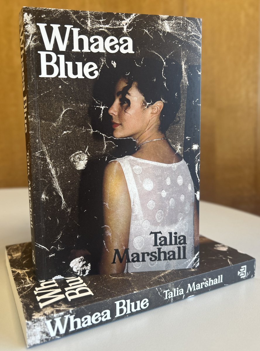 A gorgeous advance copy of Whaea Blue by <a href="/princesstehangi/">Talia Marshall</a>! It exists!