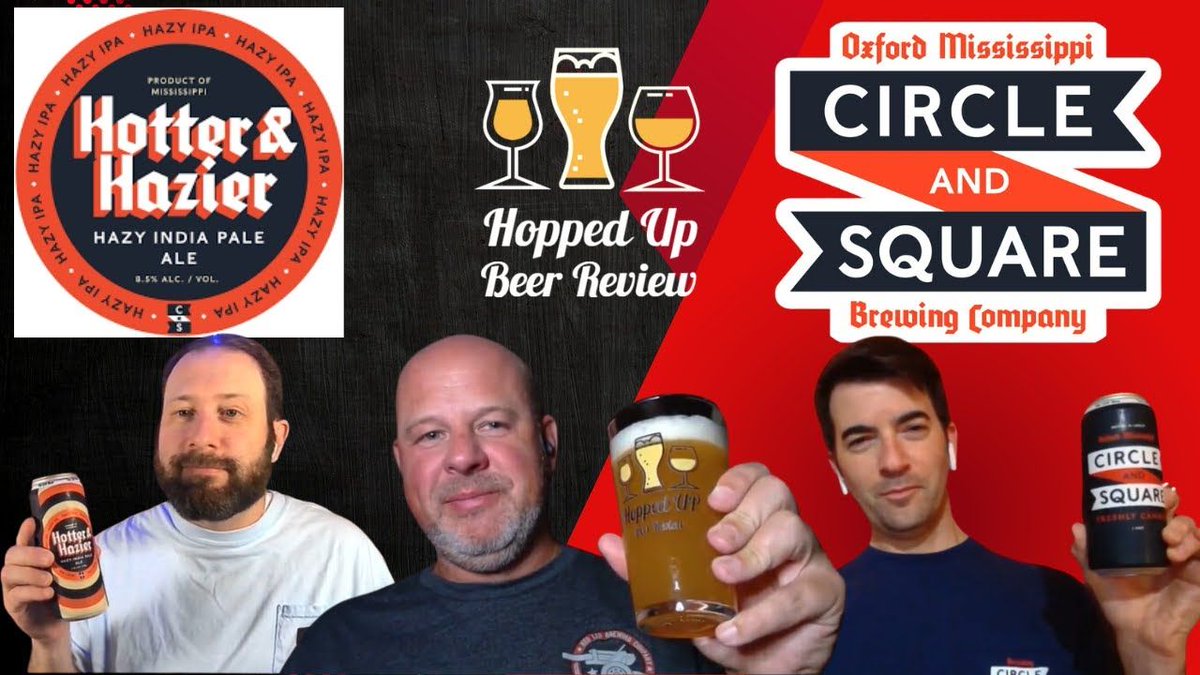 🌟🍺 Explore the Bold: Hotter And Hazier Imperial IPA by Circle and Square Brewing (8.5% ABV) 🍻

Unleash the intensity with every sip. Ready to dive into this robust brew?
👉 Experience the review: buff.ly/3XcXR8t 
#HotterAndHazier #ImperialIPA #CircleAndSquareBrewing