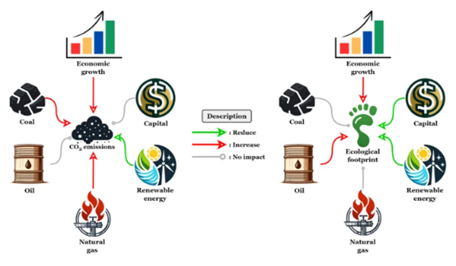 Idroes, G.M., Hardi, I., Rahman, M.H. et al. The dynamic impact of non-renewable and renewable energy on carbon dioxide emissions and ecological footprint in Indonesia. Carbon Res. 3, 35 (2024). doi.org/10.1007/s44246…