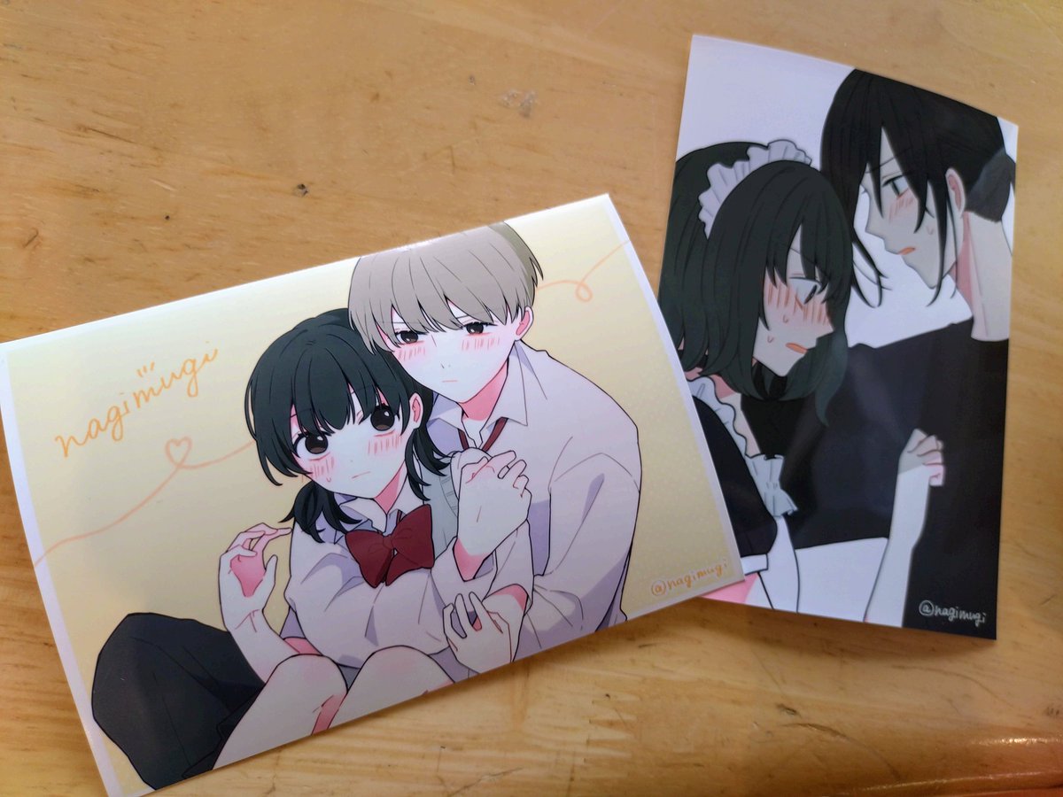 大学に行くついでに出してきました✌️ #なぎむぎファミマプリント