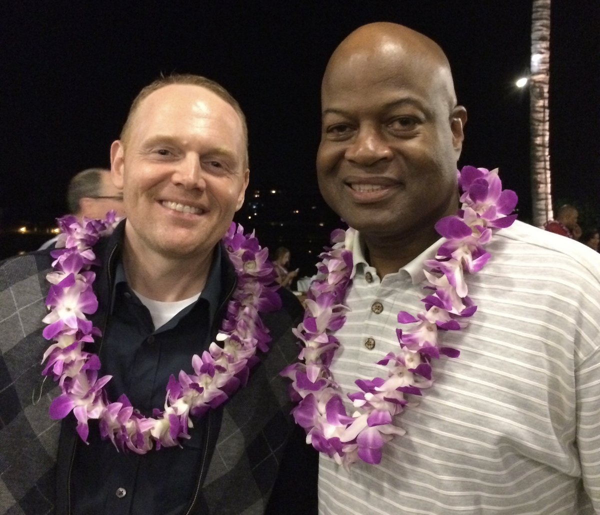 Yo Bill! <a href="/billburr/">Bill Burr</a> Keep us laughing and thinking. Happy Birthday! This pic is from the NFL Pro Bowl Lua in Honolulu back in 2014. 

#BillBurr #throwback #comedy