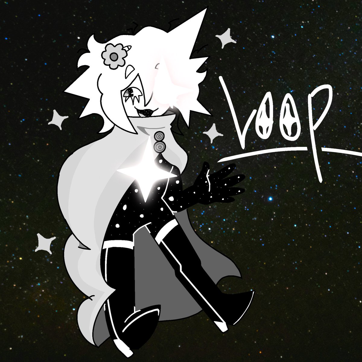 lnStardust's tweet image. TEMP PIN.

“ʙᴇᴄᴀᴜꜱᴇ… ʏᴏᴜ’ʀᴇ ᴡʜᴀᴛ’ꜱ ʟᴇꜰᴛ, ɪ ꜱᴜᴘᴘᴏꜱᴇ.”

A portrayal of (Human) Loop from In Stars And Time!