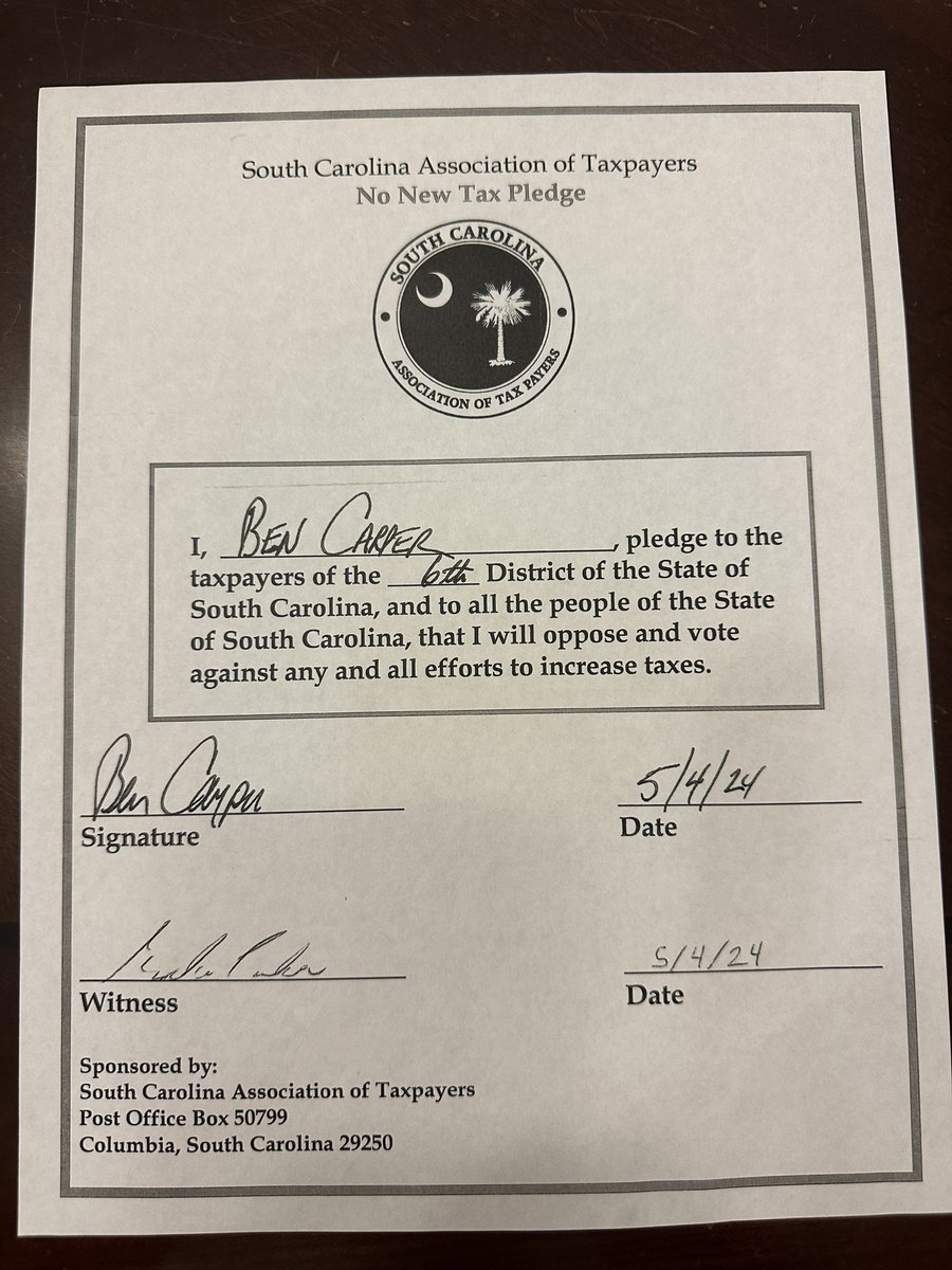 SC Association of Taxpayers tweet media