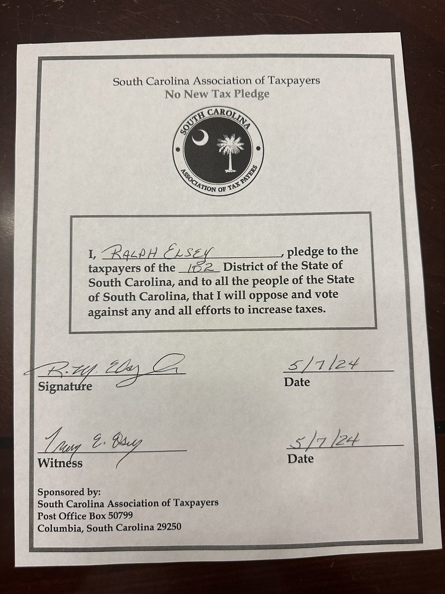 SC Association of Taxpayers tweet media