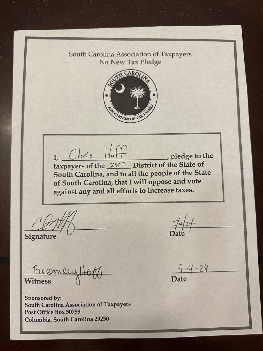 SC Association of Taxpayers tweet media