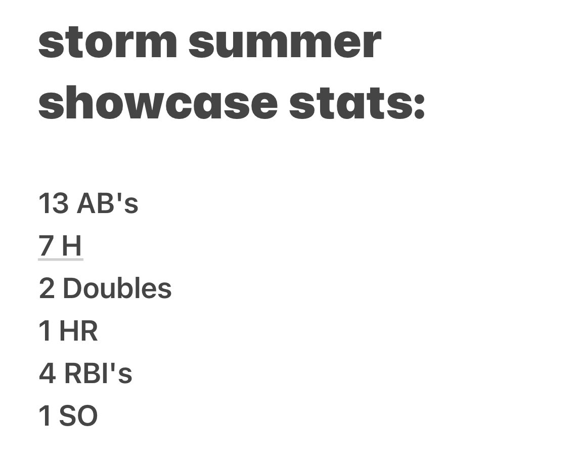 Kennadi Marion (@kennadimarion07) on Twitter photo Had a great outing this weekend in Kinmundy for my travel season opener! Got to play some innings at 3B, SS, as well as CF. My weekend stats are listed below! #uncommited
•
•
•
<a href="/ExtraInningSB/">EXTRA INNING SOFTBALL</a> <a href="/SBRRetweets/">Softball Recruiting Reposts</a> <a href="/GoMVB/">GoMVB Sports - Recruit Content for College Coaches</a> <a href="/CoastRecruits/">Coast 2 Coast Recruits</a> <a href="/Coach_JHodges/">Juell Hodges</a> <a href="/CoachGJCary/">Gregory Cary</a> <a href="/CoachJexx_RMU/">Coach Jexx</a> Had a great outing this weekend in Kinmundy for my travel season opener! Got to play some innings at 3B, SS, as well as CF. My weekend stats are listed below! #uncommited
•
•
•
<a href="/ExtraInningSB/">EXTRA INNING SOFTBALL</a> <a href="/SBRRetweets/">Softball Recruiting Reposts</a> <a href="/GoMVB/">GoMVB Sports - Recruit Content for College Coaches</a> <a href="/CoastRecruits/">Coast 2 Coast Recruits</a> <a href="/Coach_JHodges/">Juell Hodges</a> <a href="/CoachGJCary/">Gregory Cary</a> <a href="/CoachJexx_RMU/">Coach Jexx</a>