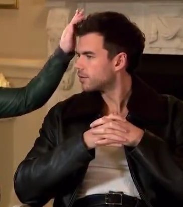 he simply melted with that caress