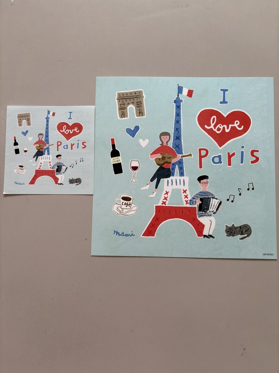 60kenichi's tweet photo. パリ気分満載！
アルバム「I love Paris 」のメガ・ジャケットです。
部屋に飾ると、パリ気分が更にアップ！
アマゾンの予約特典。 https://t.co/GOuRzcICrw