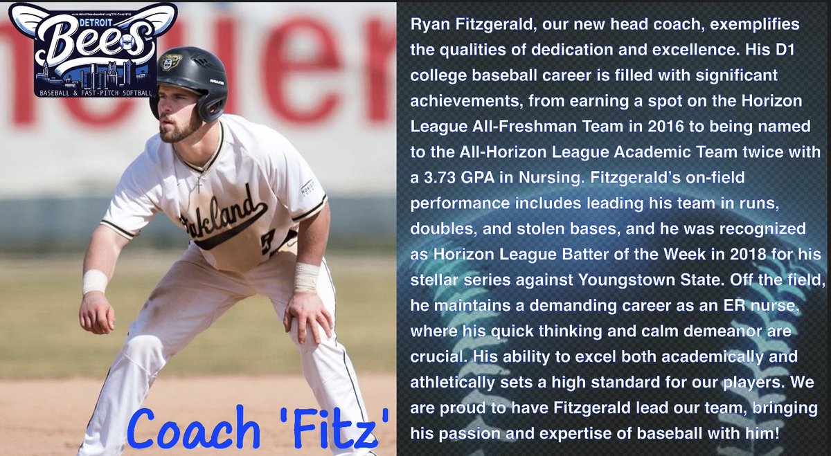 Detroit Bees Baseball 15U tweet media